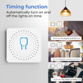 ROVF - Wifi Light Switch - 16A Power Monitor - 2way Controller - Voice Relay Timer - for Tuya Google Home/Alexa - 110-220V. 