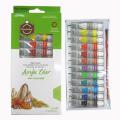 Multi Colors KeepSmiling Acrylic Colors Set 12 PCS. 