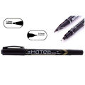 Delii Twin Permanent Marker BLACK. 