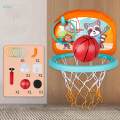 Indoor Basketball Hoop Wall Mounted Basketball Board for Preschool Teens. 