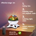 Moredig Night Light Projector, Night Light for Kids  8 Color Changing 12 Songs Toddler Night Light Christmas Gifts for Baby - with Remote and Timer, 360 Degree Rotating -Black. 