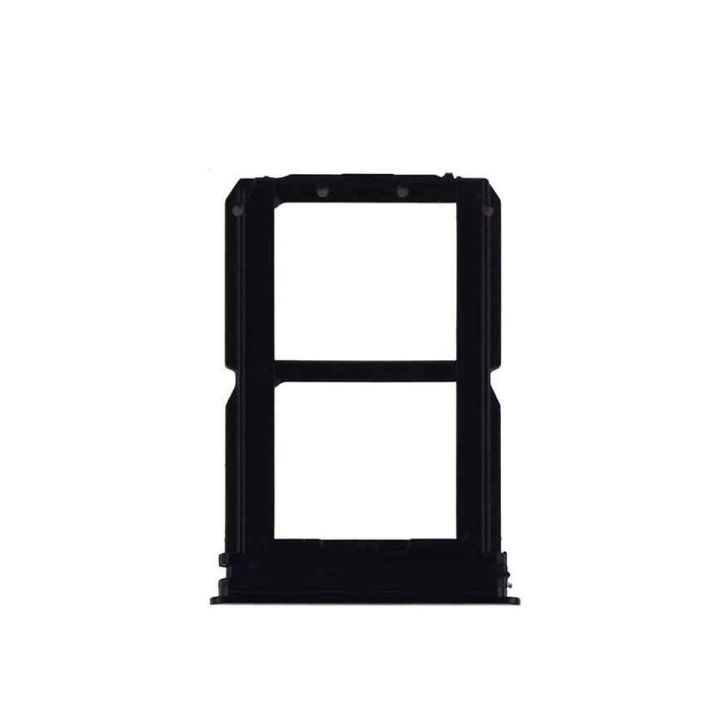 OnePlus 6T SIM Tray Replacement Sim Card & SD Card Holder Secure Your Connection with A+ Quality Sim Door For OnePlus 6T Black