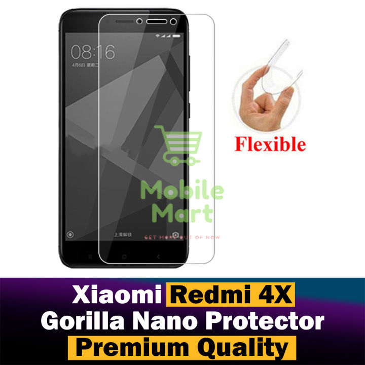 Xiaomi%20Redmi%204X%20Unbreakable%20Gorilla%20Flexible%20Nano%20Glass%20Premium%20High%20Quality%20Screen%20Protector%20For%20Xiaomi%20Redmi%204X%20-%20Image%202