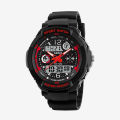 SKMEI Sports Children's Top Brand Double Time Chrono EL Light Water Resistant Watches For Kids 1060. 