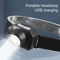 Rechargeable Head lamp Super Bright LED Head lamp Black. 