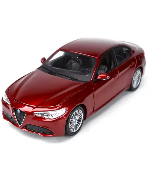 BBurago Alfa Romeo Giulia, Red, 1:24 Scale - View #4