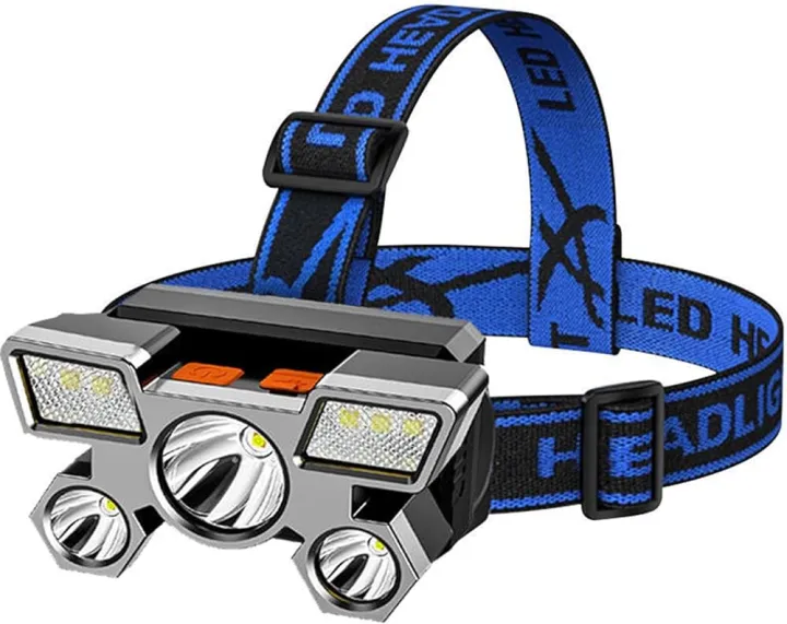 Led%20Five%20Head%20Headlight%20Strong%20Light%20Super%20Bright%20Headlamp%20USB%20Rechargeable%20Fishing%20Lamp%20Long%20Range%20Head%20Mounted%20Mine%20Flashlight%20-%20Image%203