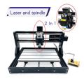 CNC 3018-PRO Router Kit GRBL Control 3 Axis Plastic Acrylic PVC Wood Carving Milling Engraving Machine, XYZ Working Area 300x180x45mm. 
