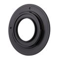 1Pcs Camera C Mount Lens Cctv Lens for Pentax Q Q7 Q10 Q-S1 & 1Pcs Black C Mount Lens for Micro-4/3 Adapter E-P1 E-P2 E-P3 G1 Gf1 Gh1 G2 Gf2 Gh2 G3 Gf3 C-M4/3. 