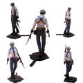Game Figure PUBG Battle Royale Action Figures With helmets PUBG Cake Decoration Figure Toys For Battle Royale Fans Collections. 
