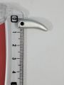 Unique Beads for Unique Crafts. Silver Long Curve Tussle Plastic Beads. Pack of 40gms Beads, For DIY Jewelry Making, Crafting, Home Decor, And Dress Accessories.. 