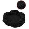 Flex Fabric Headphone Earpad Covers with 100 Pcs Disposable Hygienic Sanitary Earpads Ear Pads - black & blue. 