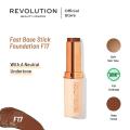 Makeup Revolution Fast Base Stick Foundation F17. 
