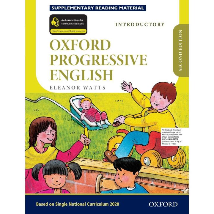 Oxford Progressive English Book Introductory Second Edition (SNC Approved) By Eleanor Watts For Kindergarten (KG)