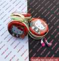 Handfree Zipper Storage Case for Earphones and Mobile Accessories, Hard Shell, Compact, 1PC. 