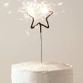 Star Shaped Multicolor Sparkling Candle For Birthday, Parties & Festivals. 