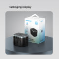 Vention 20W universal travel adapter international adaptor 2 pin to 3 pin converter USB C Fast Charging china to singapore power plug for iPhone 16 Laptop indonesia south africa thailand new zealand korea us to eu multi plug socket uk Type C Charger. 