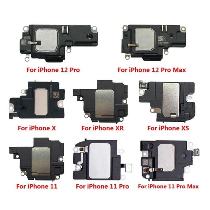 Bottom Loud Speaker Sound Buzzer Ringer Flex Cable For iPhone X XR XS 11 12 13 mini 12 Pro Max Replacement Parts