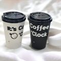 Coffee cups design. Reusable plastic. 