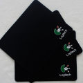 Game Black Luozhi Mouse Pad Internet Cafe Mouse Pad Wholesale Office Mouse Pad Soft and Comfortable Black Chip Mouse Pad. 