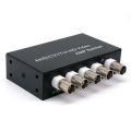 FLYEER Signal 1 in 4 Out AHD/CVI/TVI Video Splitter HD Coaxial Camera,Black. 