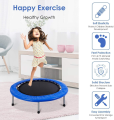 Fitness 36 Inch Mini Trampoline for Adults and Kids,. 