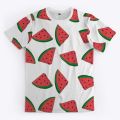 Watermelon printed baby girl tshirt. 