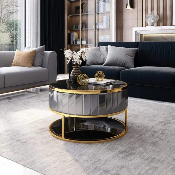 Round%20Gold%20Nesting%20Coffee%20Table%20Set%20with%20Beveled%20Glass%20-%20Versatile%20Centerpiece%20for%20Drawing%20and%20Living%20Rooms%20-%20Tempered%20Glass%20Top%20and%20Shelf%20for%20Contemporary%20Elegance%20-%20Ideal%20Coffee%20and%20Cocktail%20Table%20-%20Image%206