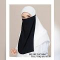 Hijabeespoint Colors Half Niqab Patti For Muslim Girls for Women & Girls (PACK OF 5). 
