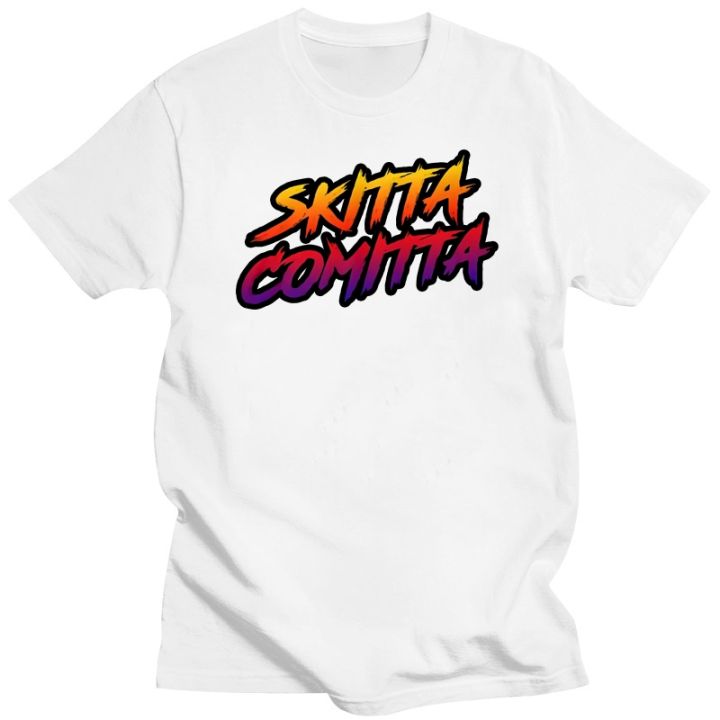 tshirt men Original Skitta Comitta Merch Popular Tagless men Fashion T Shirt 100% Cotton