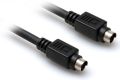 S-Video SVideo SVHS Cable 4-pin Male to Male DVD DSS TV, S-Video Cable for TV, S-VHS, VCRs, DVD, Camcorders, Video Cards - Mini Din 4-Pin Male to Male S-Video Cable. 
