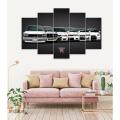 Nissan Gtr 5 Piece Premium Quality Printed Canvas Frames. 