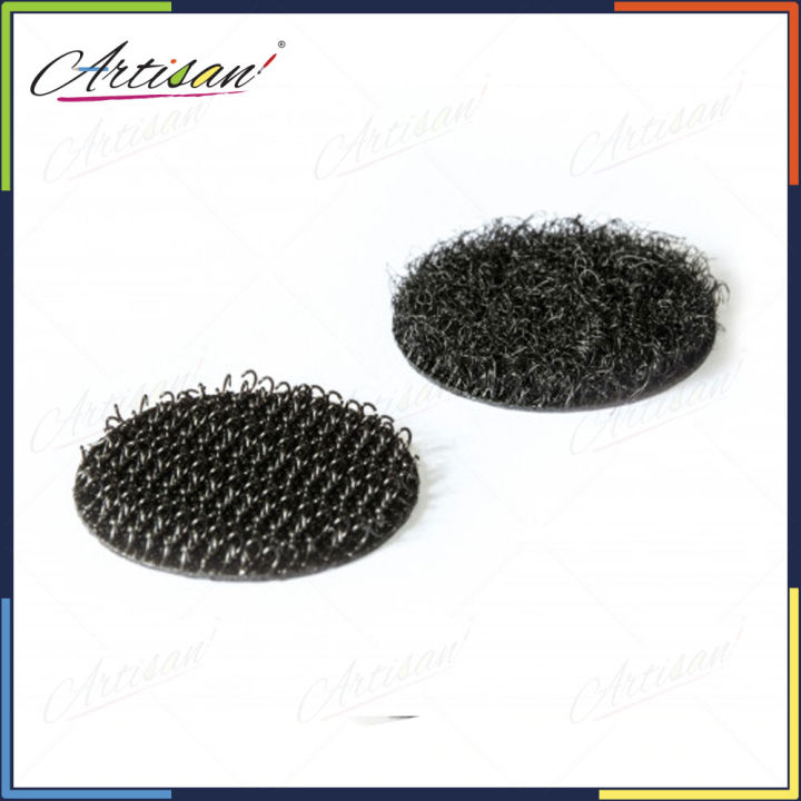 Artisan%20-%20Magic%20Sticky%20Self%20Adhesive%20Velcro%20Round%20Pads%20Dots%20-%20Black%20-%20Image%203