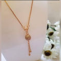 Fashion Jewelry Golden Chain & Ball Shape Locket Necklace for Girls / Women. 