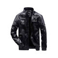 Embroidered China REXINE Jacket for Men.. 