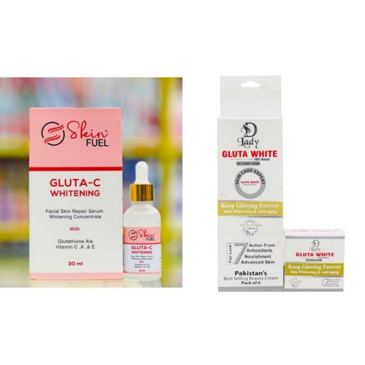 Pack%20of%202%20Gluta%20White%20Cream%20+%20Lady%20Gluta%20Vitamin%20C%20Serum%20+%20Pack%20of%202%20Gulta%20Whiting%20Cream%20&%20Skin%20Fuel%20Serum%20-%20Image%202