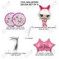 L.O.L Surprise Fashion & Beauty Diva Doll Foil Balloons Set With 32 Inch Number Foil Balloon, Lol Surprise Cartoon Characters For Birthday Parties Decoration Party Supplies, Pre School Class Decor Themes For Girl. Bpys & Kids : NUjKzoLK. 