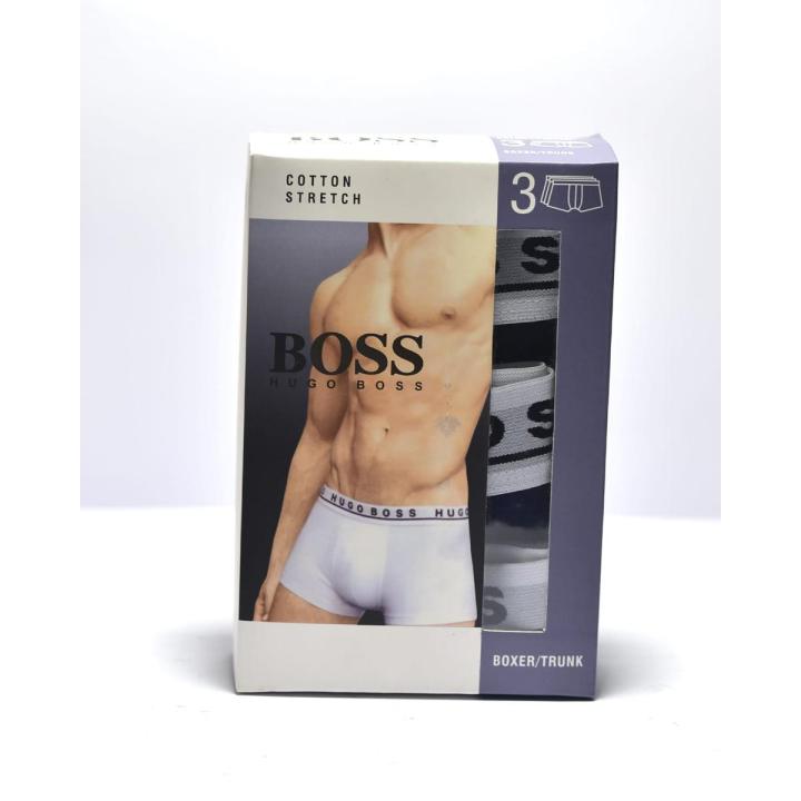 Pack of 3 Underwear for Men Boxers for Assorted colors Cotton Underwear . Cotton Underwear for Men /Underwear and Trunks- Cotton Stuff Boxer