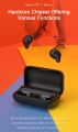 Haylou T15 2200mAh Touch Control Wireless HD Stereo Bluetooth Earphones - Black. 
