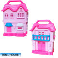 Portable 2 way design Doll House for kids & girls - Doll houses. 