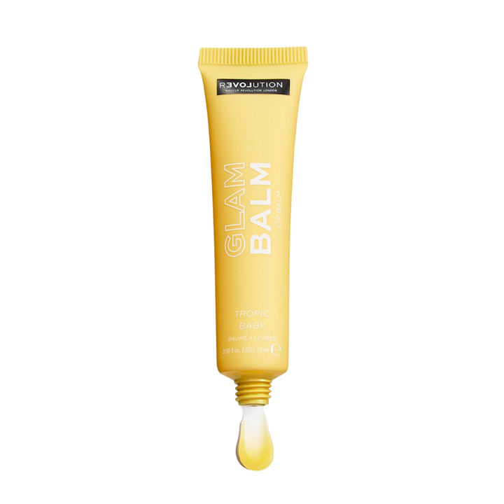 Relove By Revolution Glam Balm Lip Balm Tropic Baby Pineapple