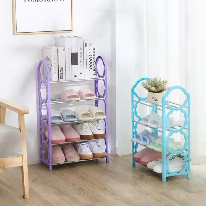 4,5,6%20Layer%20Shoe%20Rack%20Multifunctional%20Book%20Rack%20Accessories%20Rack%20for%20Home%20and%20Office%20Durable%20Non%20Breakable%20Shoe%20Organizer%20Stainless%20Steel%20Layer%20Shoe%20Rack%20Easy%20Assembly%20(Randomly%20Color)%20-%20Image%207