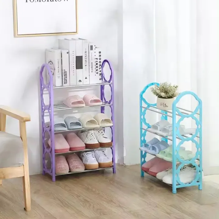 Multi%204%20Layer/%205%20Layer%20Lace%20Dustproof%20Storage%20Shoe%20Rack%20Household%20Multi-functional%20Space%20Saving%20Shoe%20Cabinet%20Doorway%20Small%20Shoe%20Cabinet%20-%20Image%205
