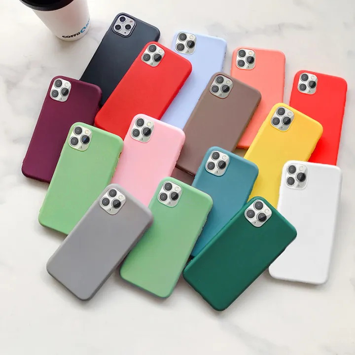 Taoyunxi%20Candy%20Colors%20Case%20iPhone%2011%2012%20Pro%20Max%206%207%20Plus%20XR%20XS%20XS%20MAX%20SE%202020%20Liquid%20Silcone%20Phone%20Case%20-%20Image%204