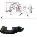 Daihatsu cuore fender shield right left ( set ). 