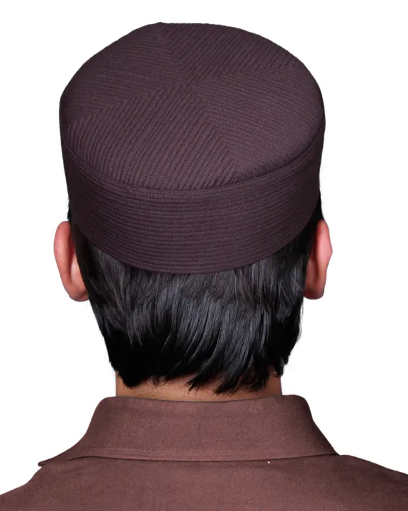 Men's%20Namaz%20Cap%20Muslim%20Topi%20Prayer%20Kufi%20Hat%20Suiting%20Fabric%20Premium%20Koofi%20Islamic%20Headwear%20Sun%20Protection%20Polyester%20Stylish%20Toopi%20%20High%20Quality%20Casual%20Gift%20Eid%20Ramadan%20Hajj%20Umrah%20Black%20Formal%20Wear%20-%20Image%205