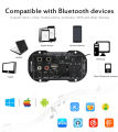 5 Inch 12V 220V Two-Purpose 4110B-369 Dual MIC With BT Car Digital Amplifier Mono Bluetooth Function with Memory card / USB flash drive. 