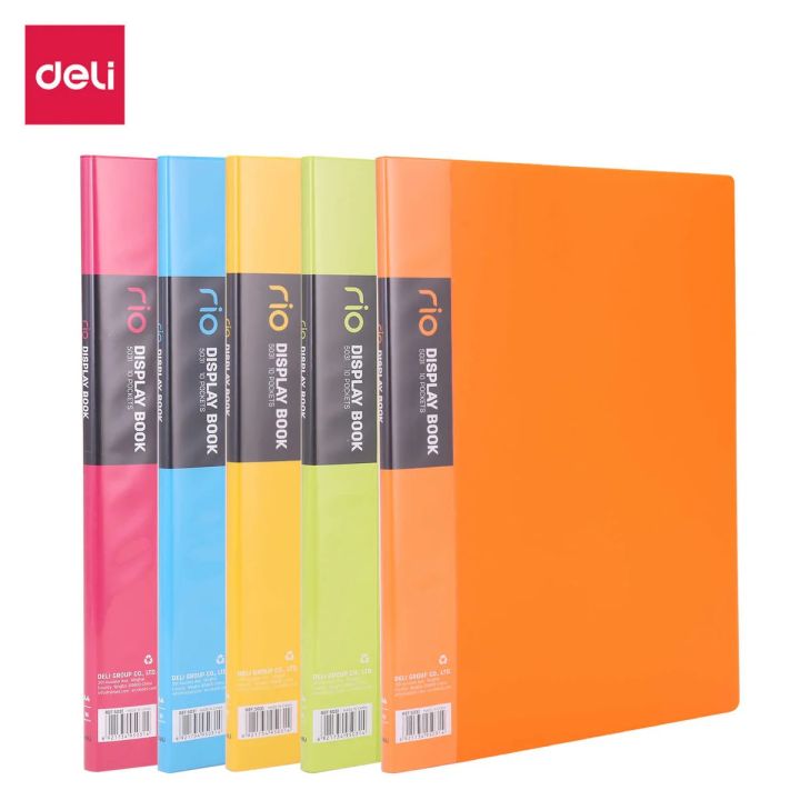 Deli Display Book A4 10 Pockets E5031 and Fancy File and Fancy Display File and Fancy Accessories and stationery items for office (1pcs)
