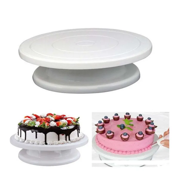 Cake Turn Table Plastic 28cm