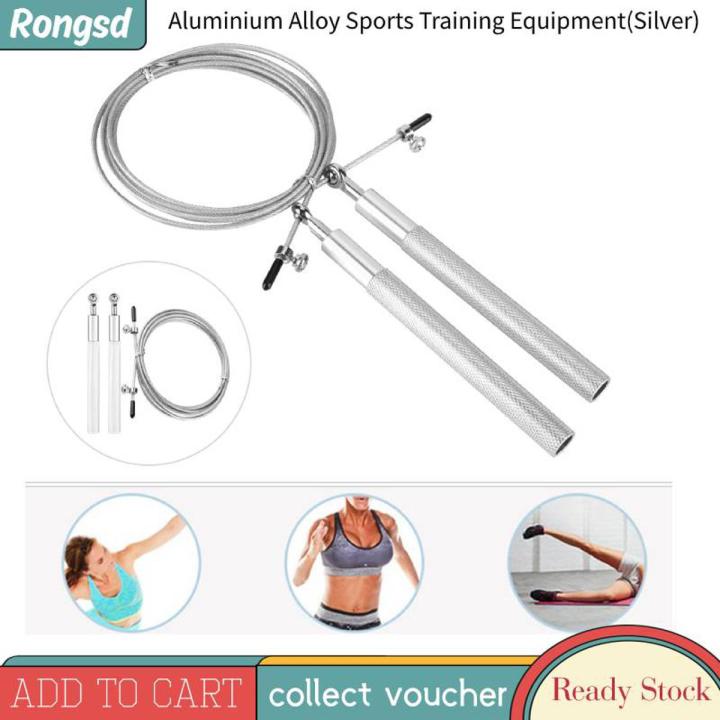 Jump Rope Aluminium Alloy Handle Speed Jump Skipping Rope Group Skip Rope Sports Training Equipment Adjustable